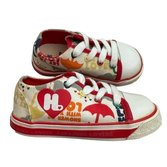 Harajuku Lovers kids toddlers Size 6 Sneakers Multicolor
