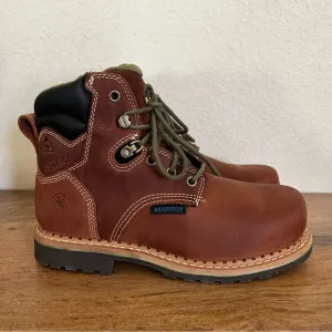 Hawx Men's BHXWCWRPW119 Crew Chief Safety Waterproof Comp Toe Work Boots Size 7B