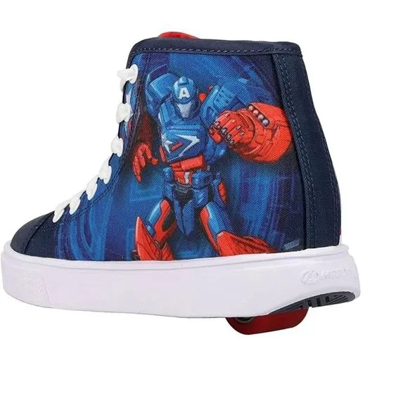 Heelys Youth Sneakers Skates sz 3 Big Kids Avengers NEW # K493
