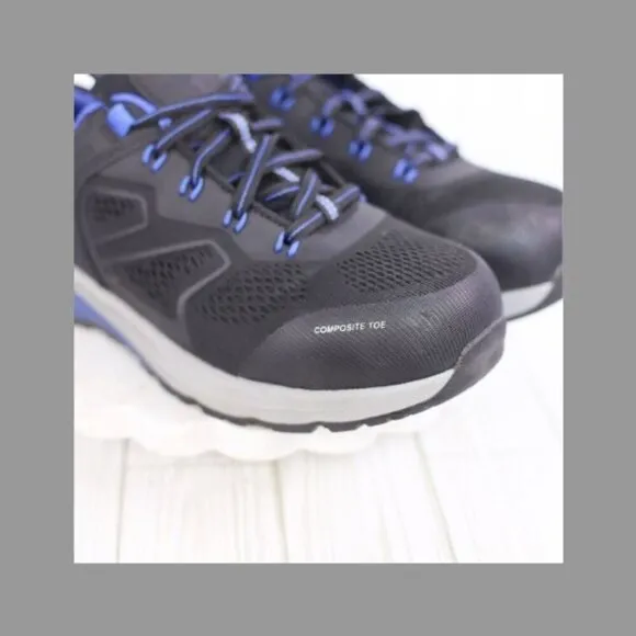 Herman Survivors composite toe blue/black work shoe size 9
