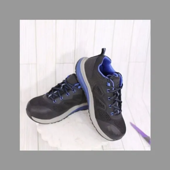 Herman Survivors composite toe blue/black work shoe size 9