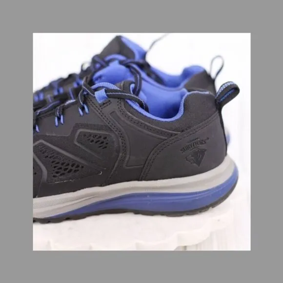 Herman Survivors composite toe blue/black work shoe size 9