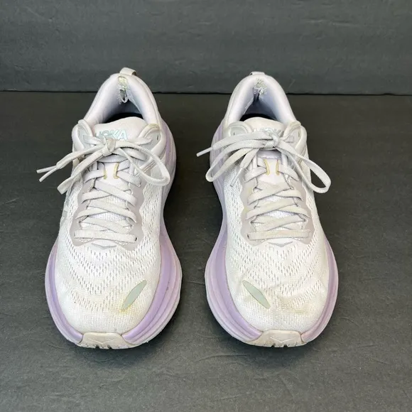 HOKA Bondi 8 Women's Running Shoe Size 8B Purple