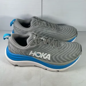 Hoka Gaviota 5 - Gray and Blue Running Shoes