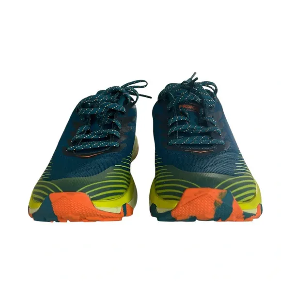 HOKA Men's Torrent 2 Running Shoes Blue Coral Size 8.5