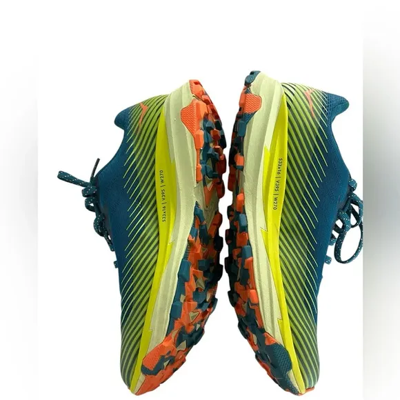 HOKA Men's Torrent 2 Running Shoes Blue Coral Size 8.5