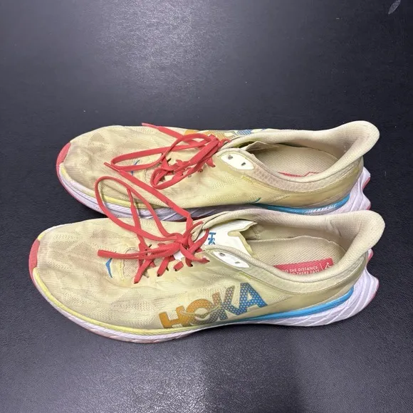 Hoka One Carbon X 2 Men's Size 14D 'luminary/coral' Running Shoes