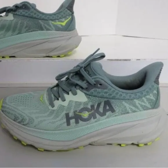 HOKA ONE CHALLENGER ATR 7 MIST GREEN TRELLIS 1134498-MGTR W 7.5 B