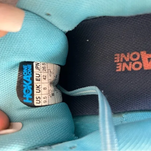 Hoka One One 1110519 Running Shoes for Women, Size 9.5US - Blue