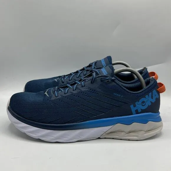 Hoka One One Arahi 4 Mens Size 11.5 1106473 MBDBL Blue Running Shoes Lace Up