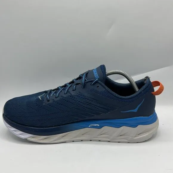 Hoka One One Arahi 4 Mens Size 11.5 1106473 MBDBL Blue Running Shoes Lace Up