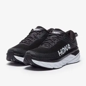 Hoka One One Bondi 7 1110518/BWHT Sneakers Men Black White Running Shoes EFAS21