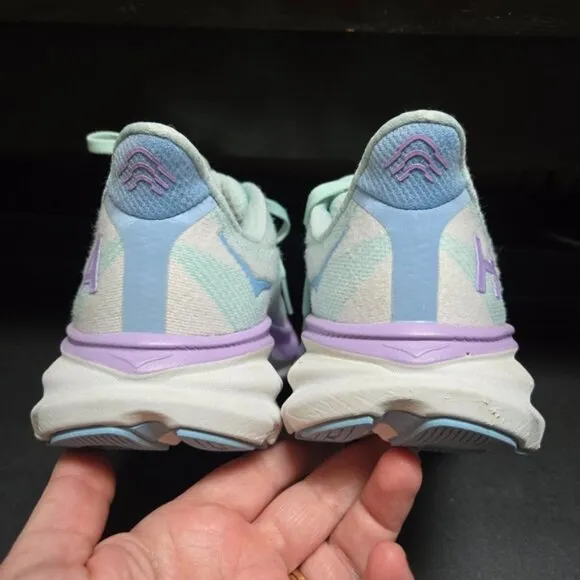 HOKA ONE ONE Clifton 9 Women's Sunlit Ocean/Lilac Mist Running Shoes