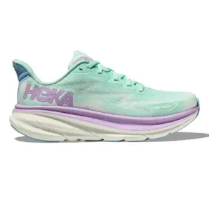 HOKA ONE ONE Clifton 9 Women's Sunlit Ocean/Lilac Mist Running Shoes