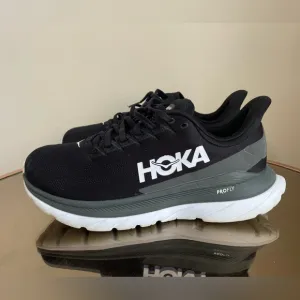 Hoka One One Mach 4 Black Running Athletic Shoes Womens Sz 10