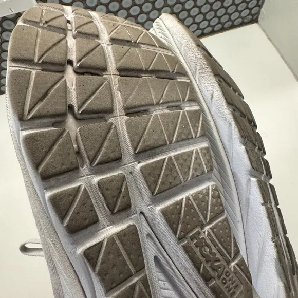 Hoka One One Shoes Mens 12.5 Mach 5 Gray Running Walking Gym 1127893 WCPP
