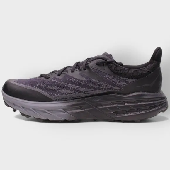 HOKA Speedgoat 5 GTX Spike Trail Shoes Men’s 10.0 Black Waterproof New No Box
