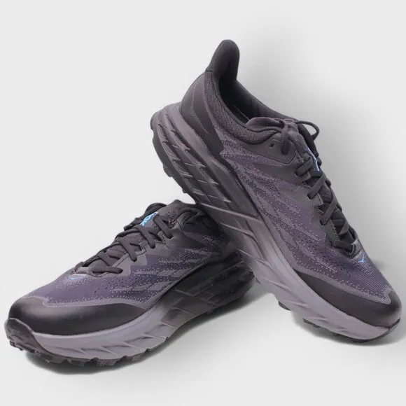 HOKA Speedgoat 5 GTX Spike Trail Shoes Men’s 10.0 Black Waterproof New No Box