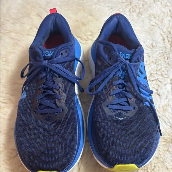 Hoka Gaviota 5 Men's Blue Running Shoes size 9