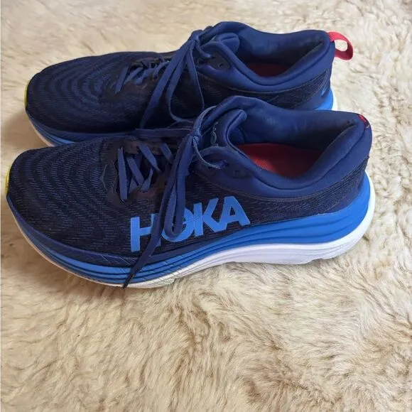 Hoka Gaviota 5 Men's Blue Running Shoes size 9