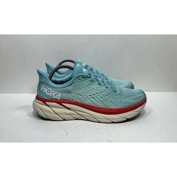 Hoka One One Clifton 8 1119394 AEBL Blue Running Shoes Womens Size 10 B