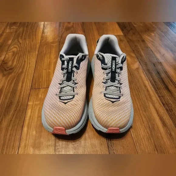 HOLA Rincon 2 womens 9 Orange Navy Grey Trail Hiking Running Shoes