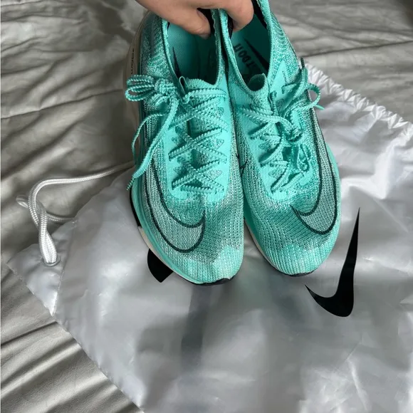 Hot deal!!Limited rare Nike Zoom Alphafly Turquoise Running Shoes 7.5