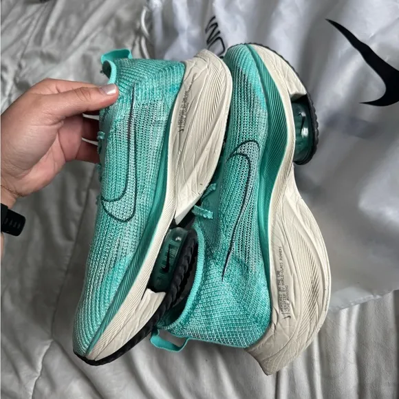 Hot deal!!Limited rare Nike Zoom Alphafly Turquoise Running Shoes 7.5