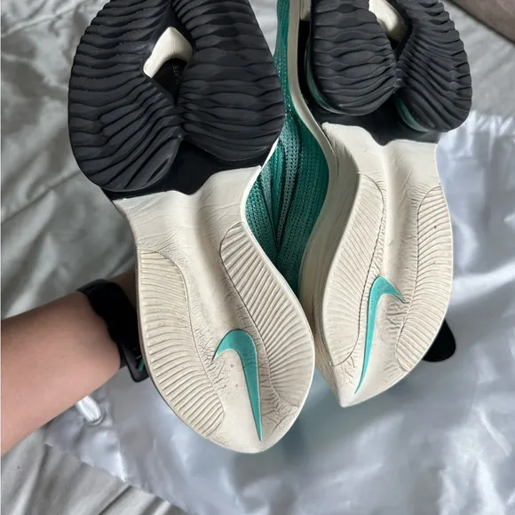 Hot deal!!Limited rare Nike Zoom Alphafly Turquoise Running Shoes 7.5