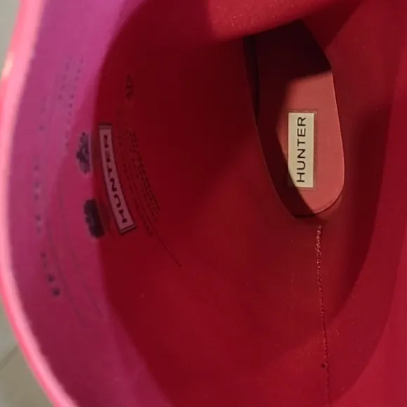Hunter Big Kids Original Pink Gloss Rain Boots Size US 3