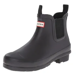 Hunter Kids Mini Rain Boots in Black