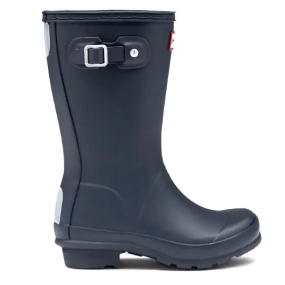 HUNTER • Kids Navy Original Wellington Rain Boots Includes Box