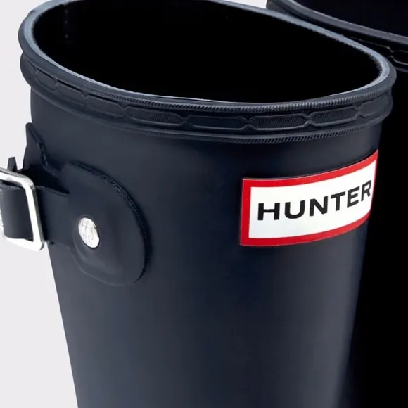 HUNTER • Kids Navy Original Wellington Rain Boots Includes Box