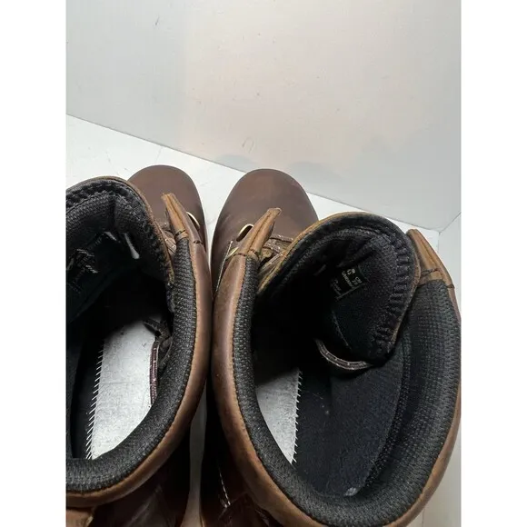 Irish Setter boots Mens 10 Brown leather wingshooter ST Safety Toe Work 83622