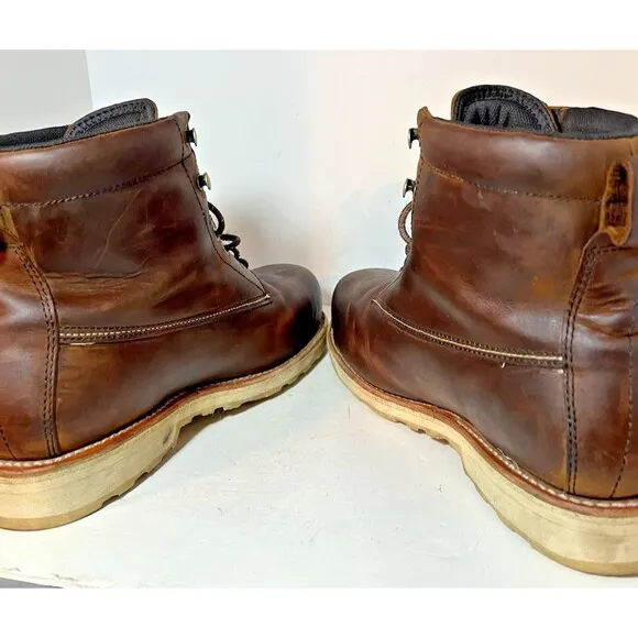 Irish Setter boots Mens 10 Brown leather wingshooter ST Safety Toe Work 83622