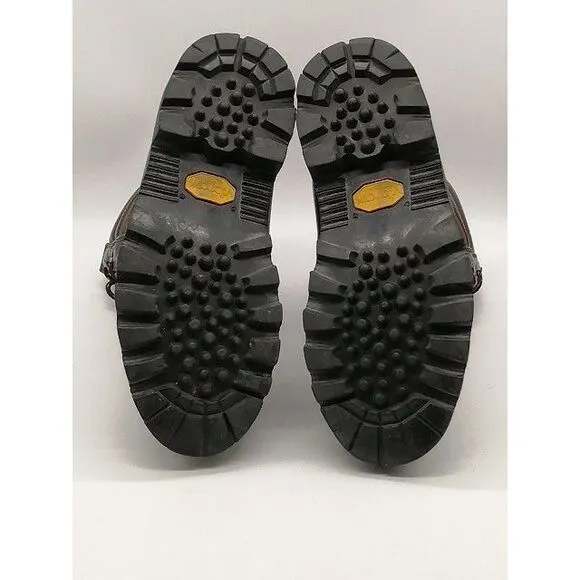 Irish Setter Boots Mens Brown 8EE Work Shoe Vibram‎ Thinsulate Safety Toe 896