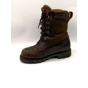 Irish Setter Boots Mens Brown 8EE Work Shoe Vibram‎ Thinsulate Safety Toe 896