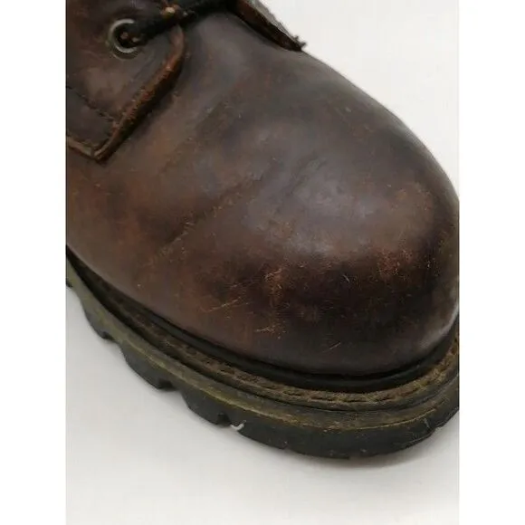 Irish Setter Boots Mens Brown 8EE Work Shoe Vibram‎ Thinsulate Safety Toe 896
