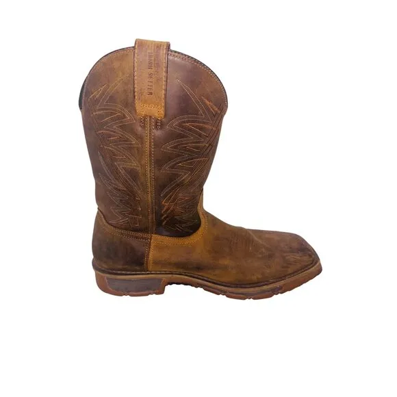Irish Setter by Red Wing 14 Marshall Pull-On Square Toe Work Boots Waterproof
