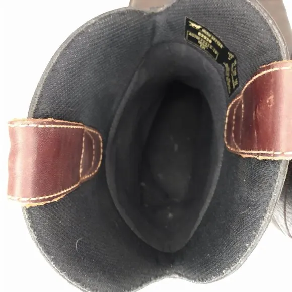 Irish Setter Mens Boots Sz 13 D Marshall Safety Steel Toe Leather Pull On 83938