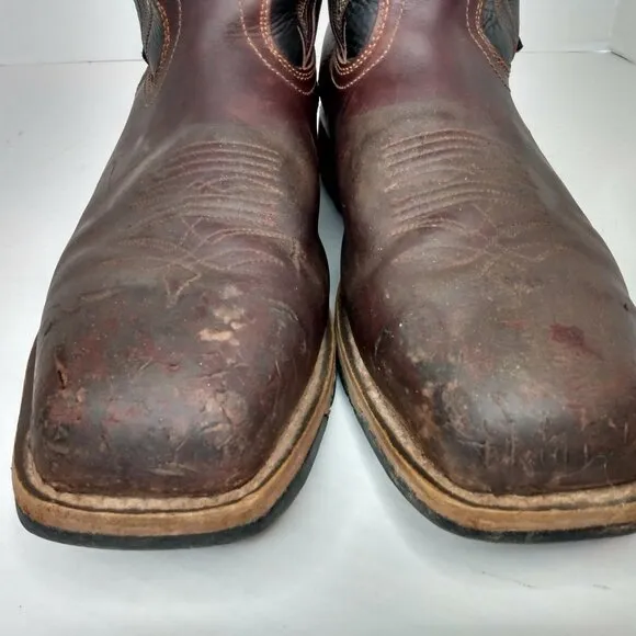 Irish Setter Mens Boots Sz 13 D Marshall Safety Steel Toe Leather Pull On 83938