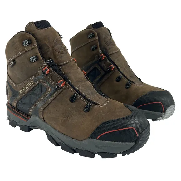 Irish Setter Red Wing Men's Crosby Waterproof Work Boot Sz 12 E2 Leather 83628