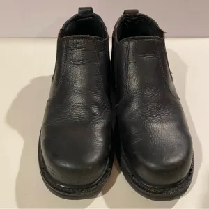 Irish Setters Shoes Men’s 11 Black Leather Steel Toe Ankle High Work Slip On