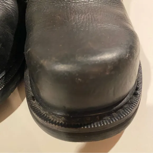 Irish Setters Shoes Men’s 11 Black Leather Steel Toe Ankle High Work Slip On