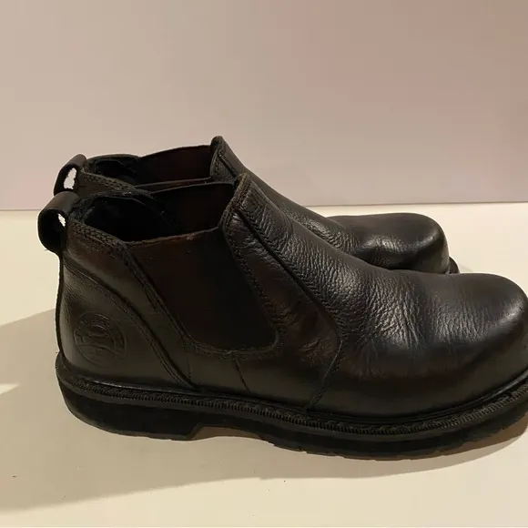 Irish Setters Shoes Men’s 11 Black Leather Steel Toe Ankle High Work Slip On