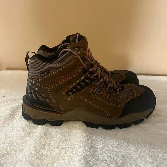 Irish Settler Safety Steel Toe Boots Sz 12