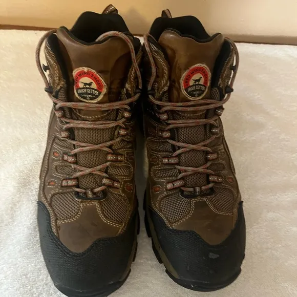 Irish Settler Safety Steel Toe Boots Sz 12