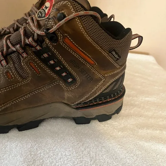 Irish Settler Safety Steel Toe Boots Sz 12