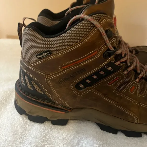 Irish Settler Safety Steel Toe Boots Sz 12