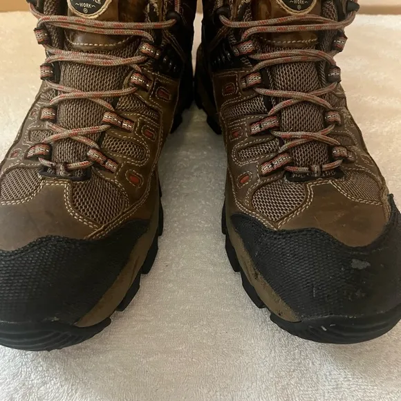 Irish Settler Safety Steel Toe Boots Sz 12